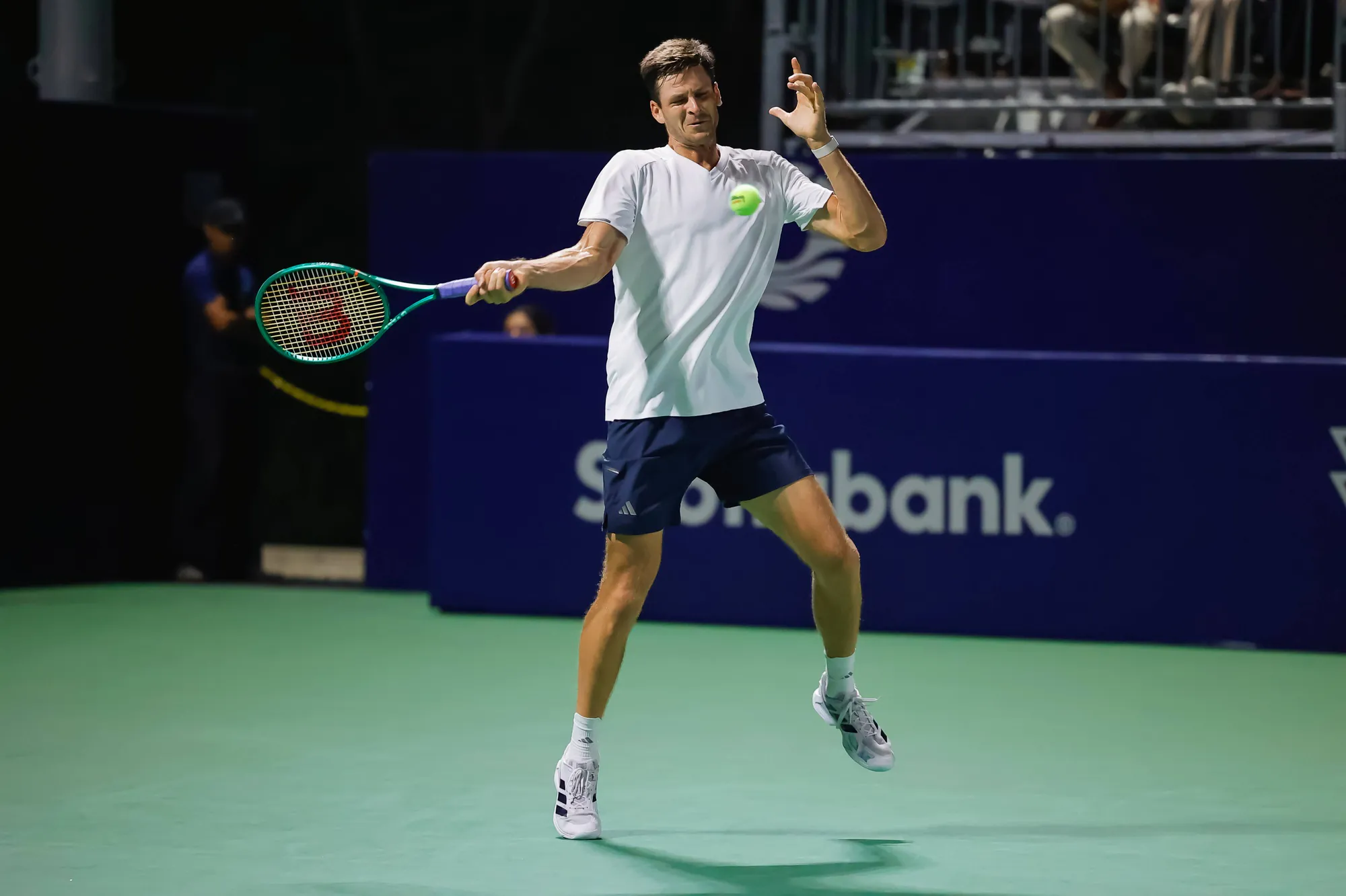 Hubert Hurkacz świetnie sobie radzi w Chengdu