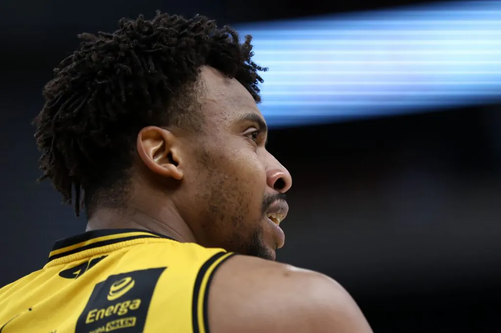 Paul Scruggs w meczu Energa Trefl Sopot