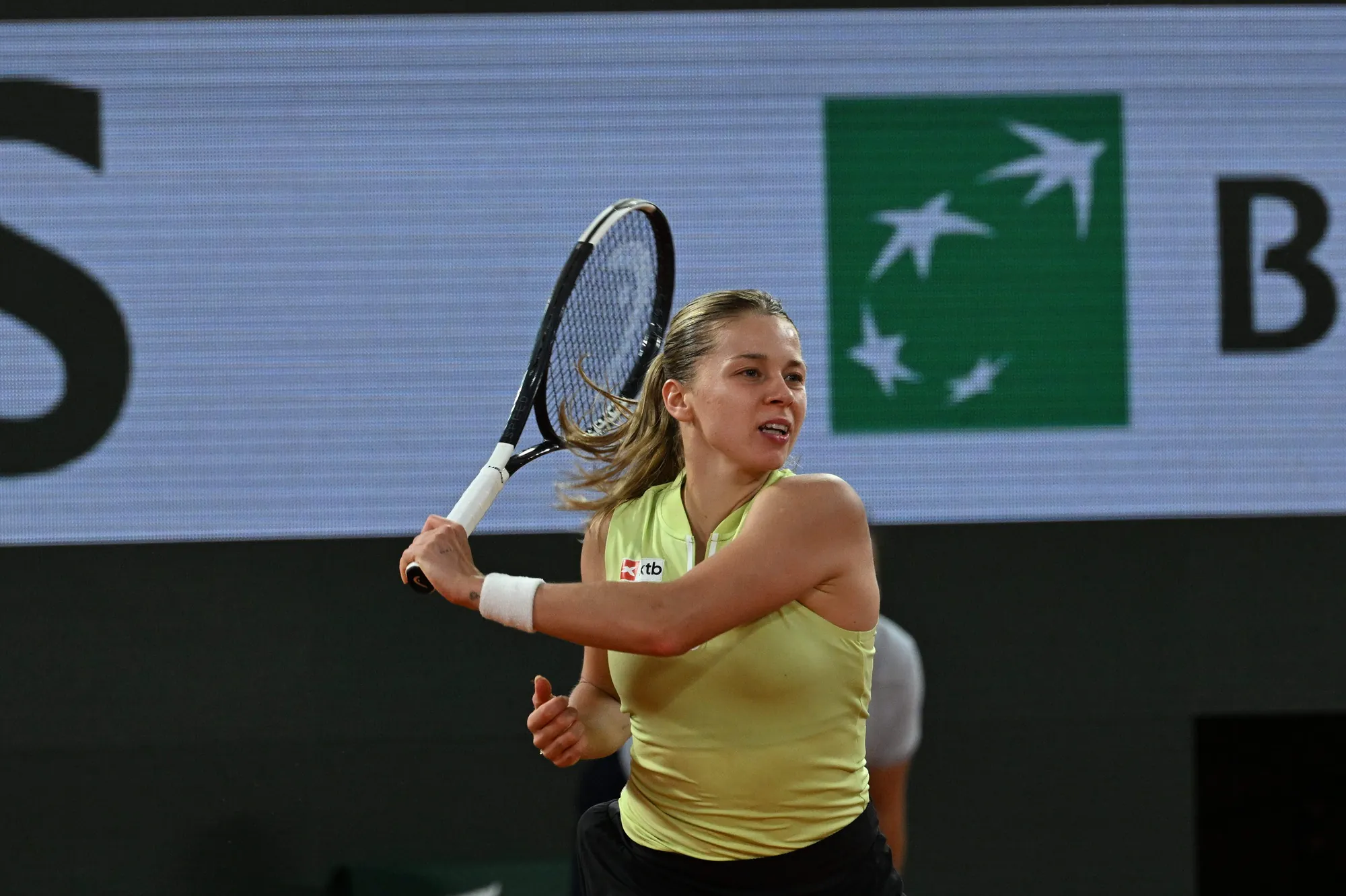 Maja Chwalińska gra na French Open 2026.