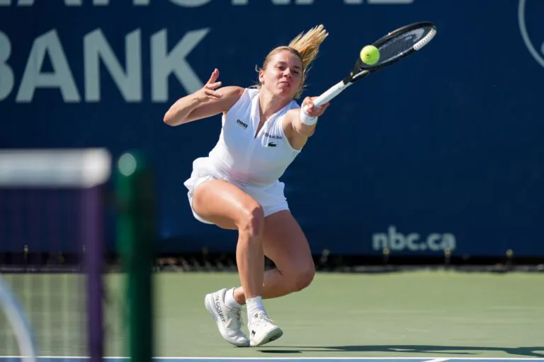 Maja Chwalinska na turnieju w Toronto