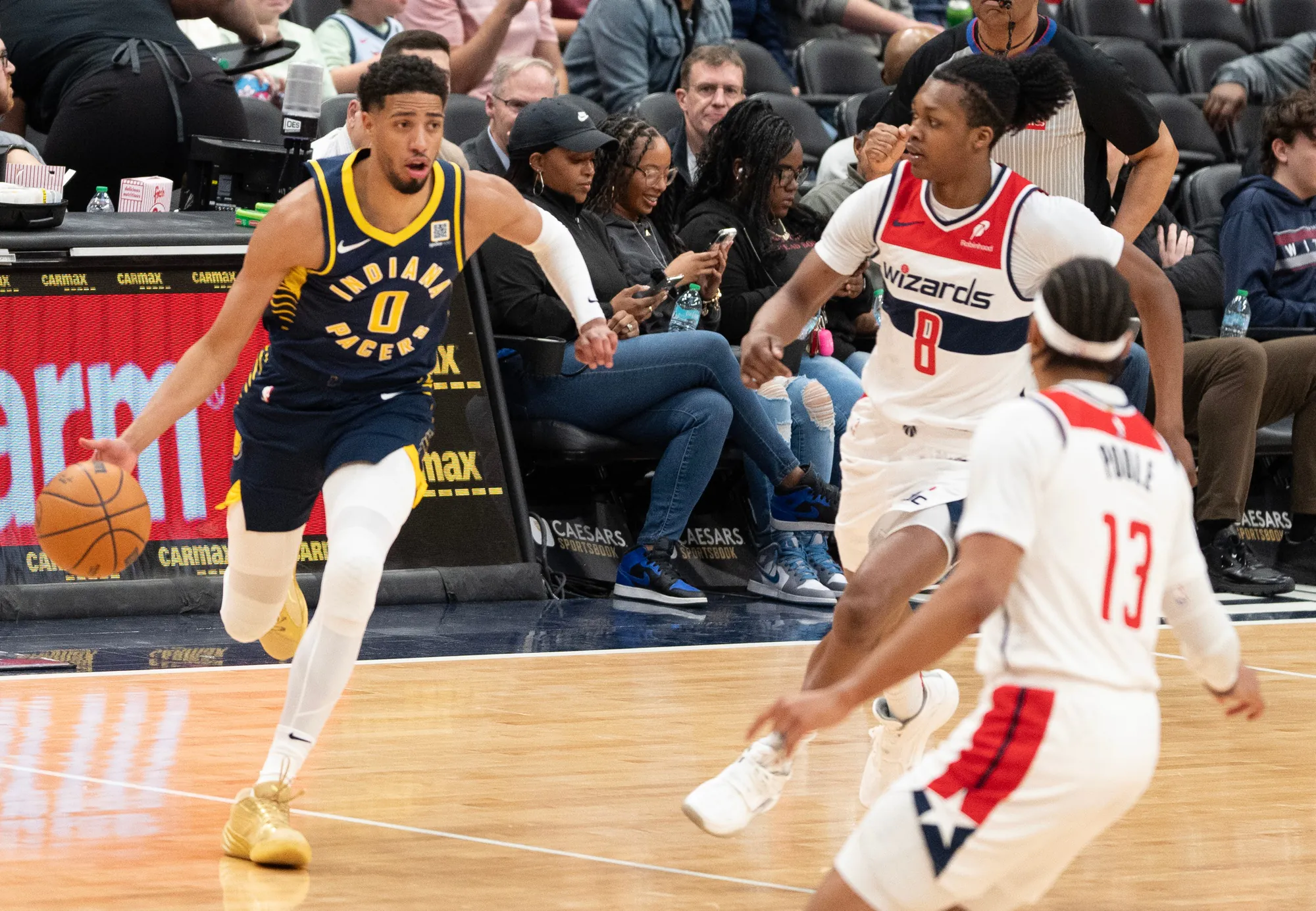 Tyrese Haliburton w akcji.